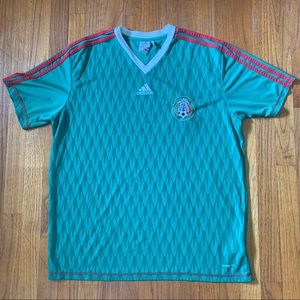 SOLD - Adidas Soccer Futbol Federacion Mexicana Jersey XL